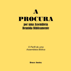 A Procura por uma Assembleia Reunida Biblicamente